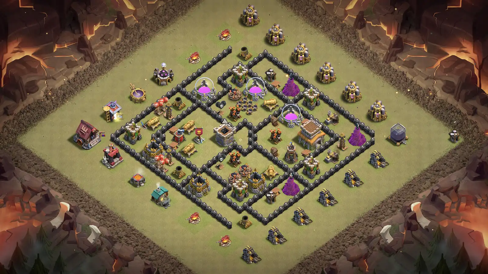 แจกลิงก์จัดบ้าน 8 - Clash of Clans