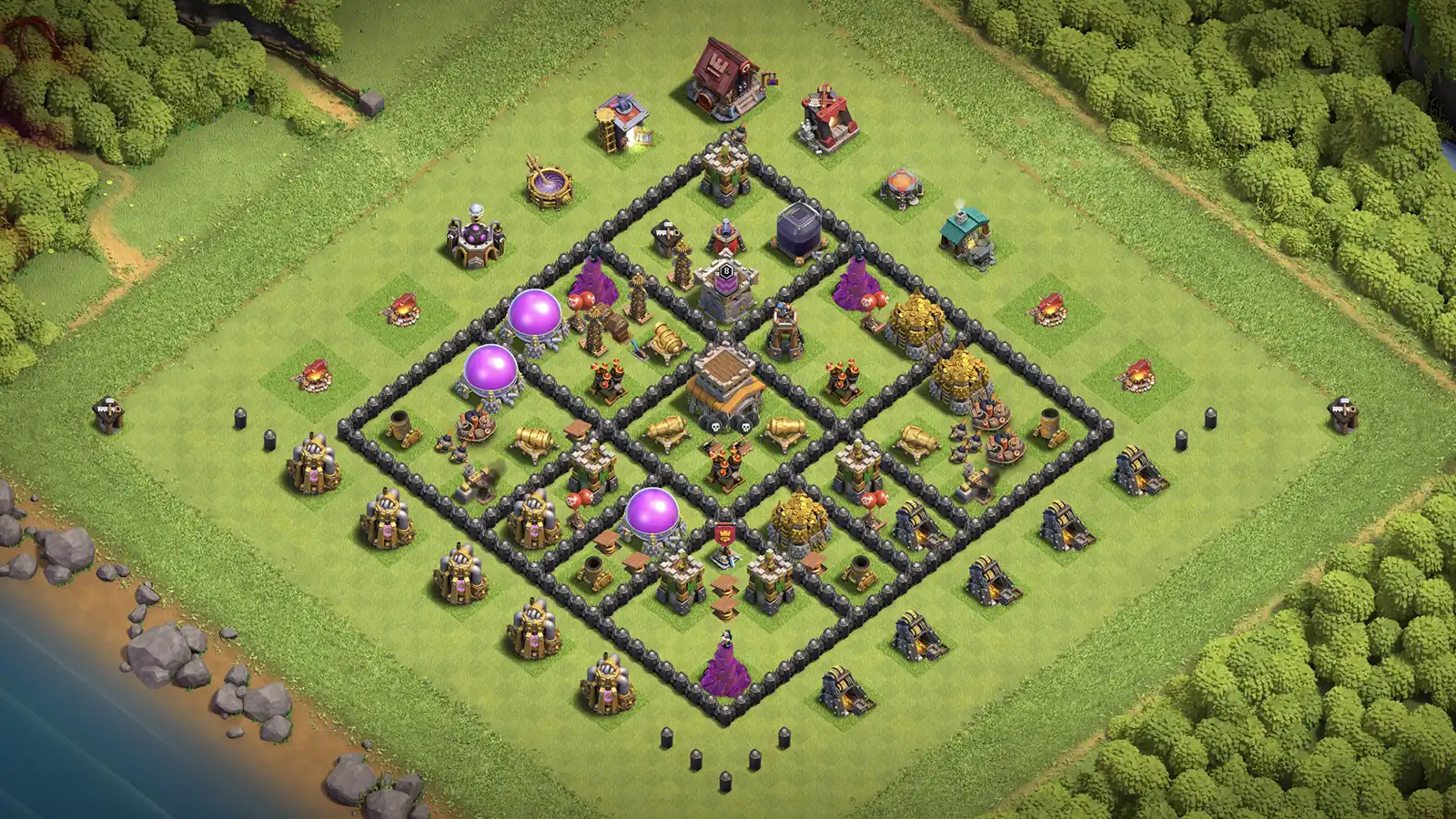 แจกลิงก์จัดบ้าน 8 - Clash of Clans