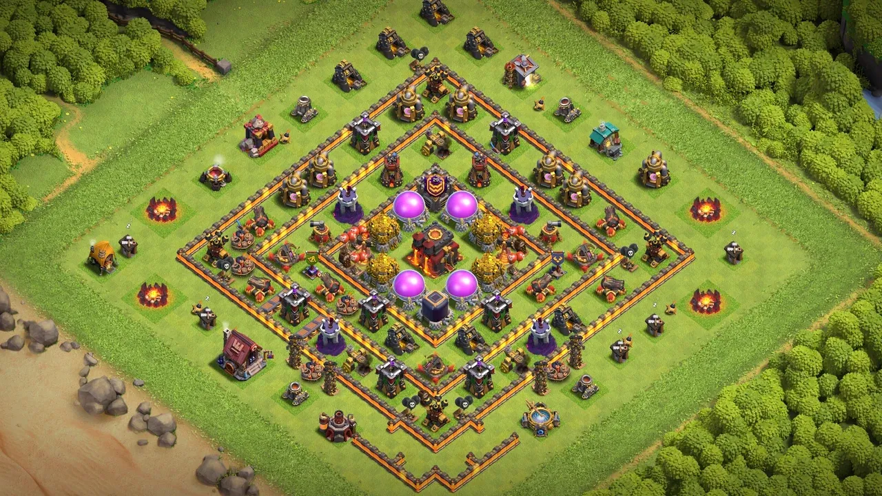 ลิงก์จัดบ้าน 10 สายฟาร์มในเกม Clash of Clans