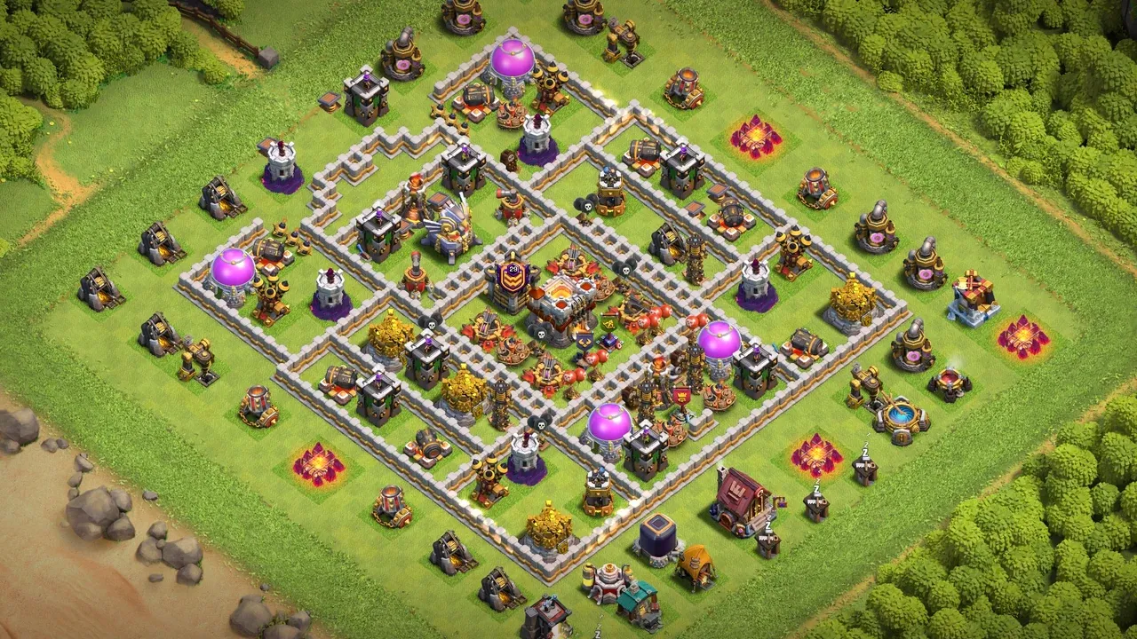 ลิงก์จัดบ้าน 11 สายดันถ้วยในเกม Clash of Clans