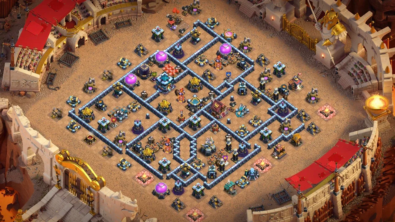 ลิงก์จัดบ้าน 13 สายวอร์ลีกในเกม Clash of Clans