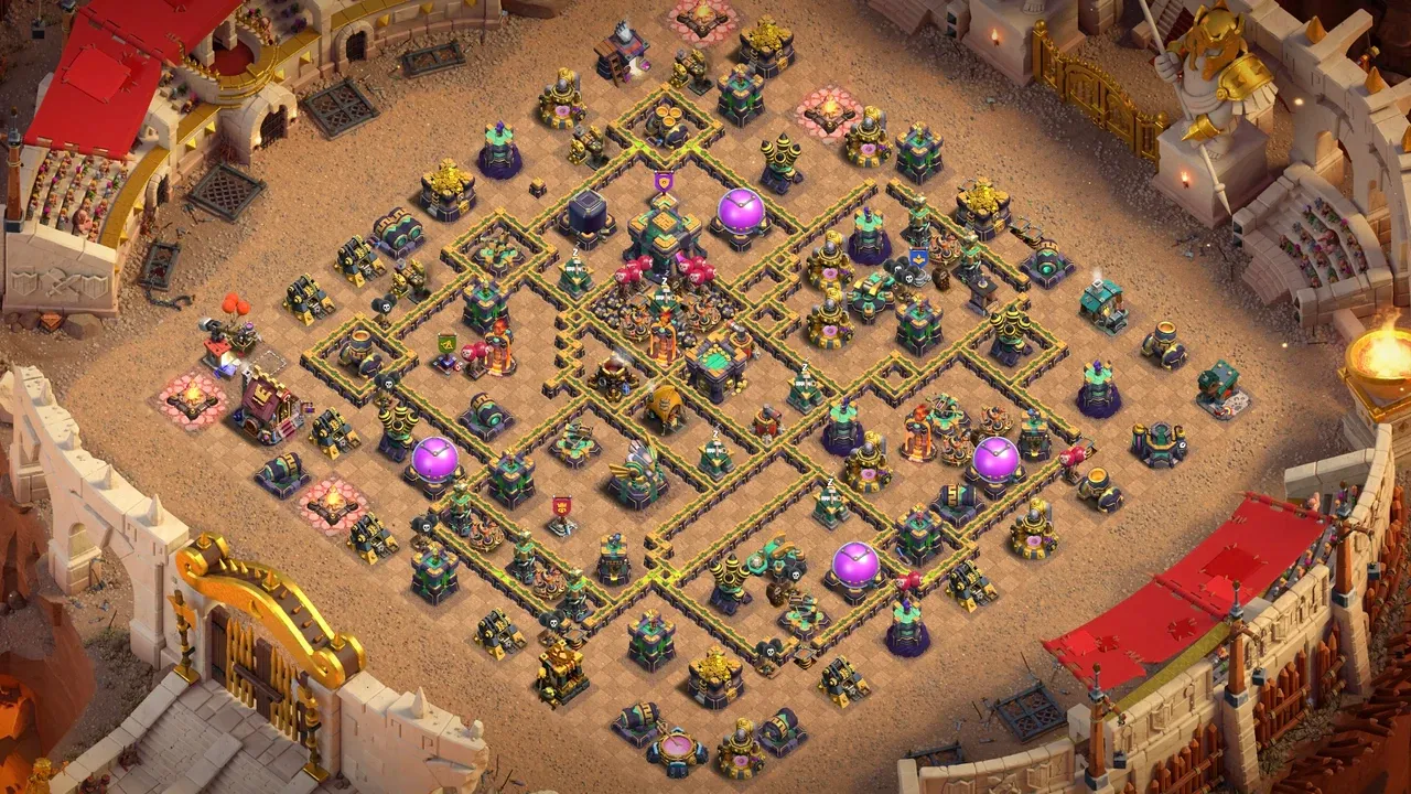 ลิงก์จัดบ้าน 14 สายวอร์ลีกในเกม Clash of Clans