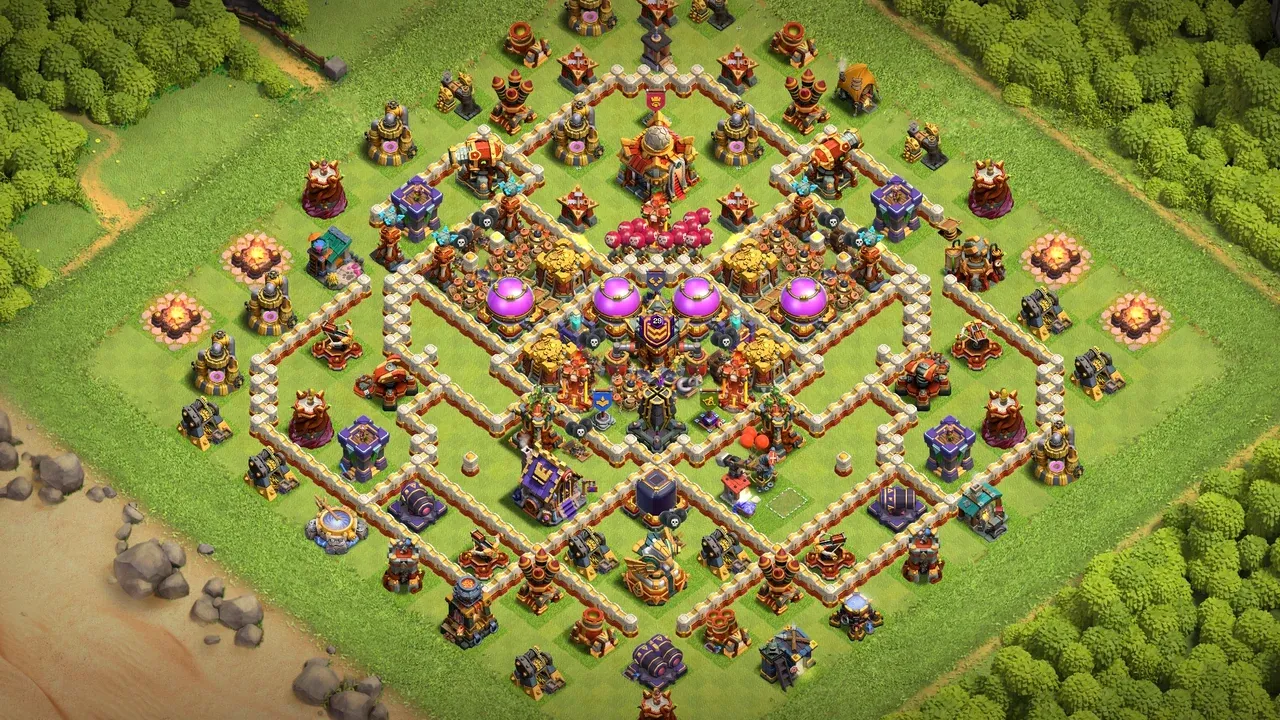 ลิงก์จัดบ้าน 16 สายฟาร์มในเกม Clash of Clans