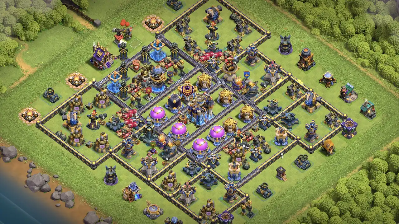 จัดบ้าน 18 สายฟาร์ม ระฆังผู้กล้า ป้องกัน 2 ดาว พร้อมลิงก์ในเกม Clash of Clans