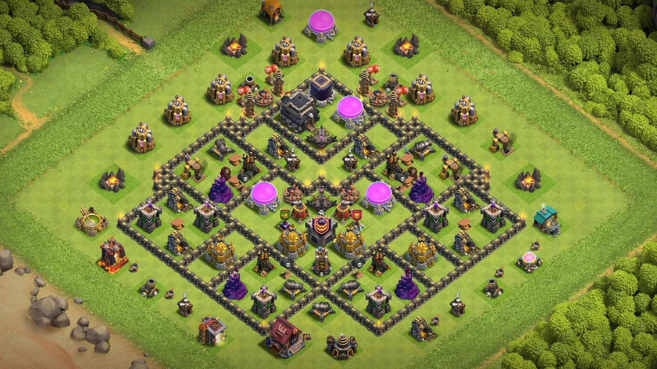 ลิงก์จัดบ้าน 9 สายฟาร์มในเกม Clash of Clans