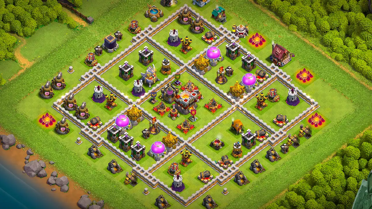 ตัวอย่างลิงก์จัดบ้าน Clash of Clans